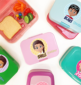 MyMoji™ Bento Box Label